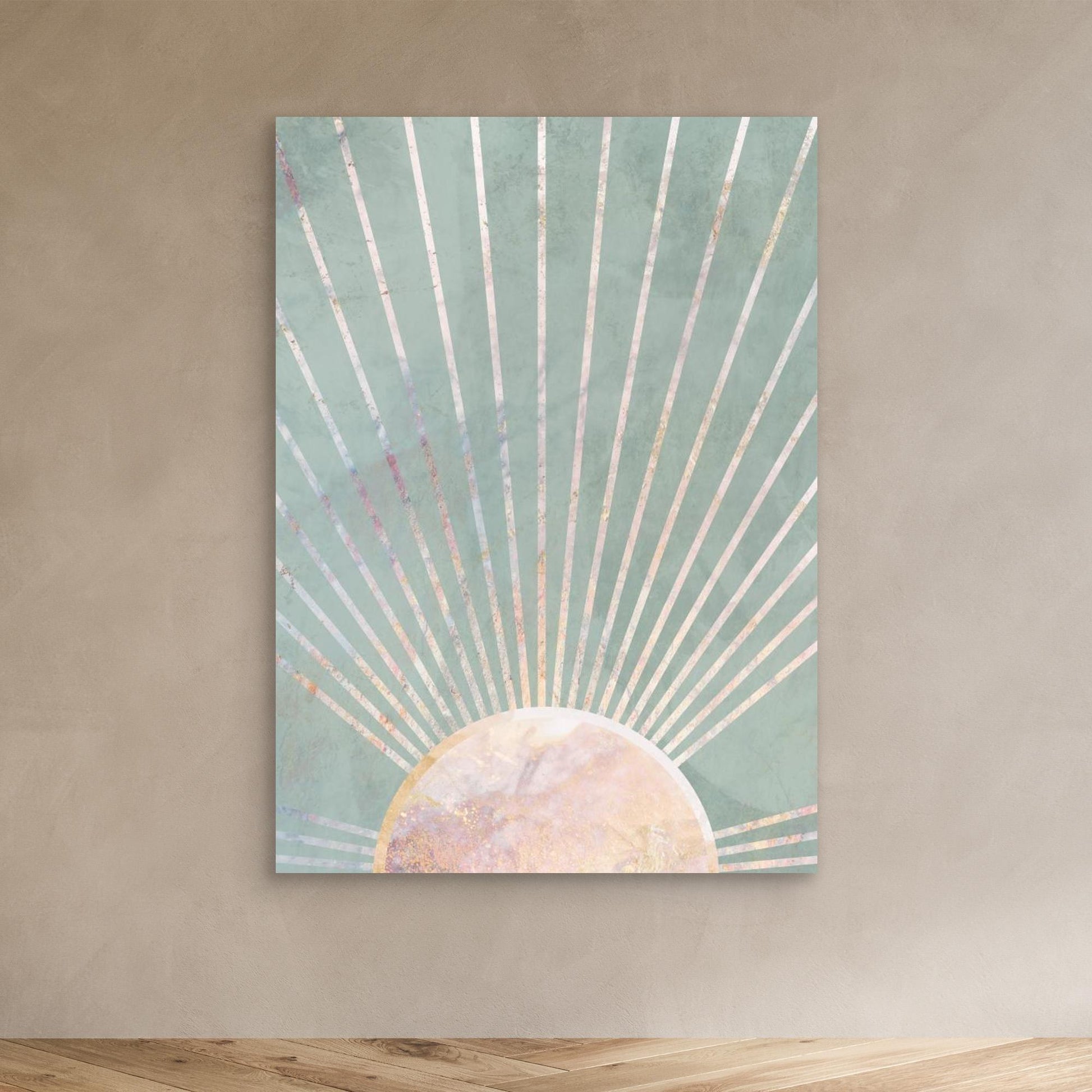 Sage Green Boho Sun 