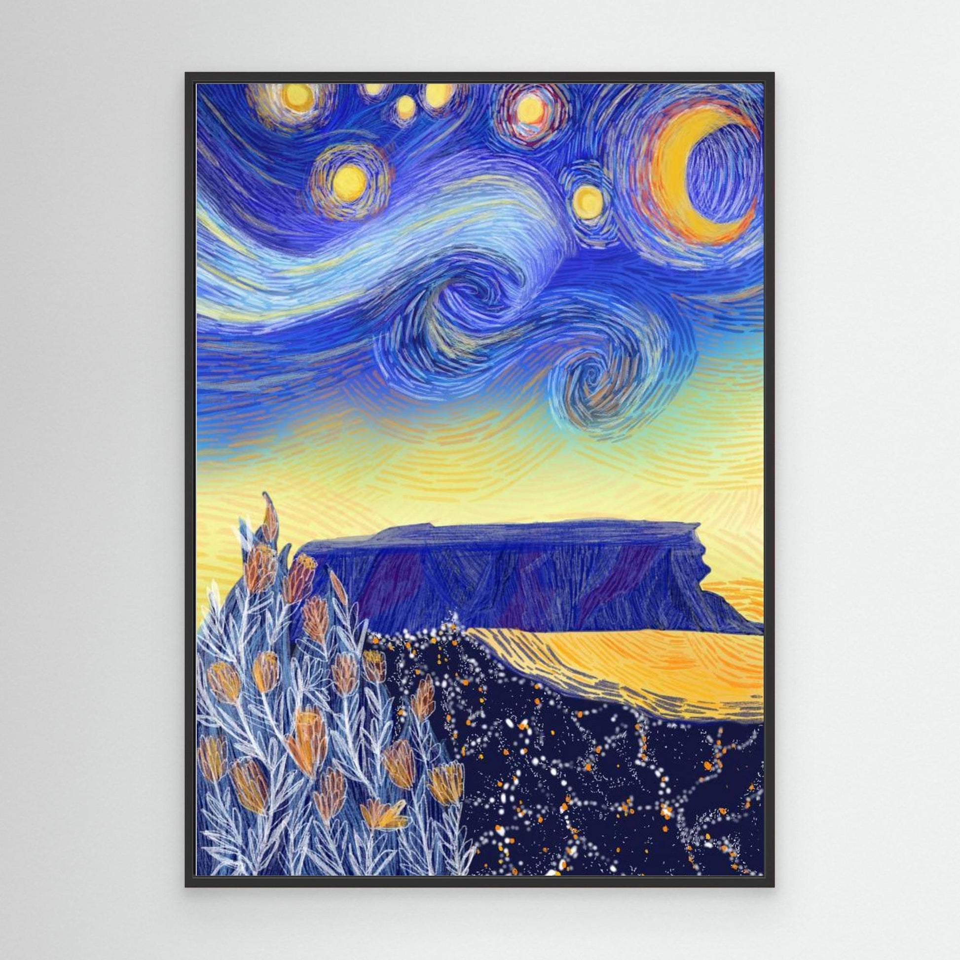 A starry cape town night 
