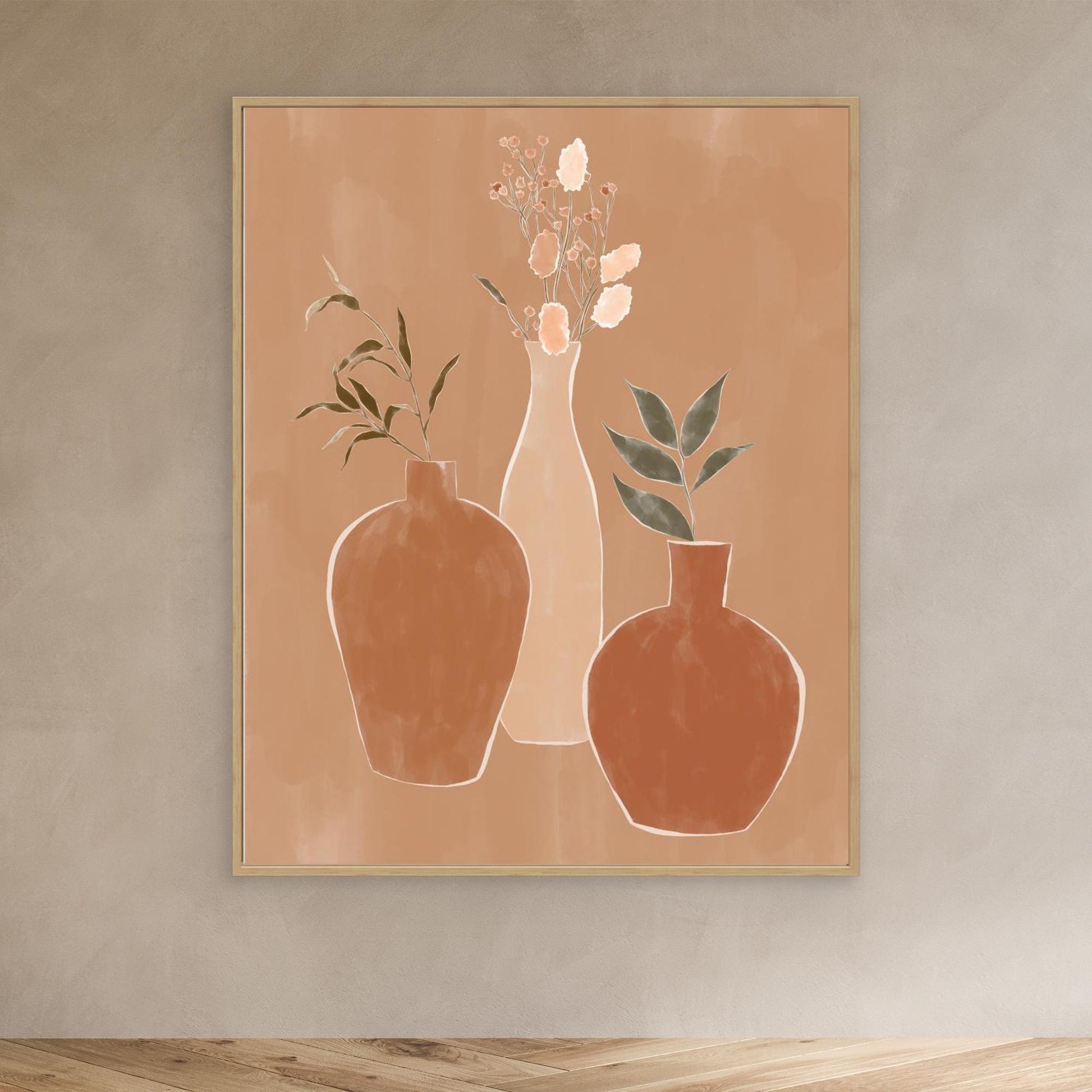 Set of Flower Vases 