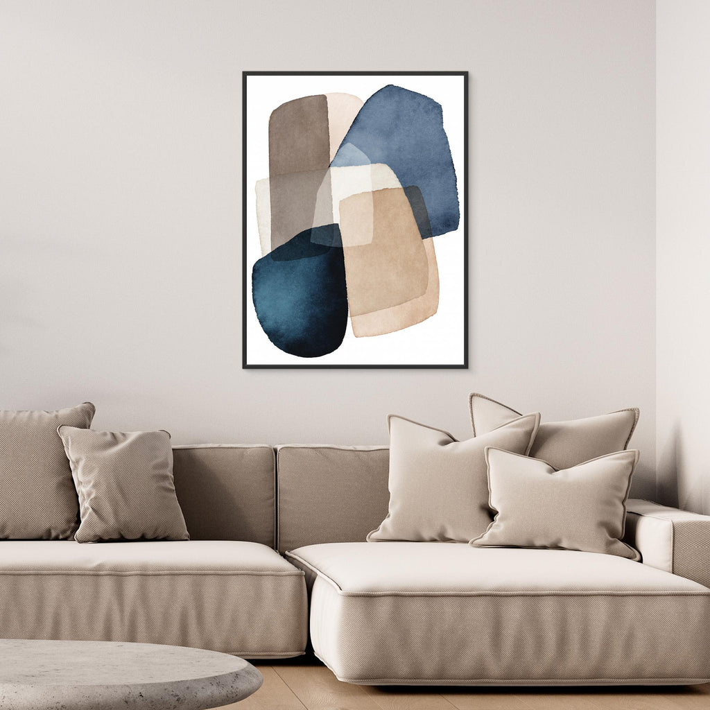 Blue Brown Blocks 