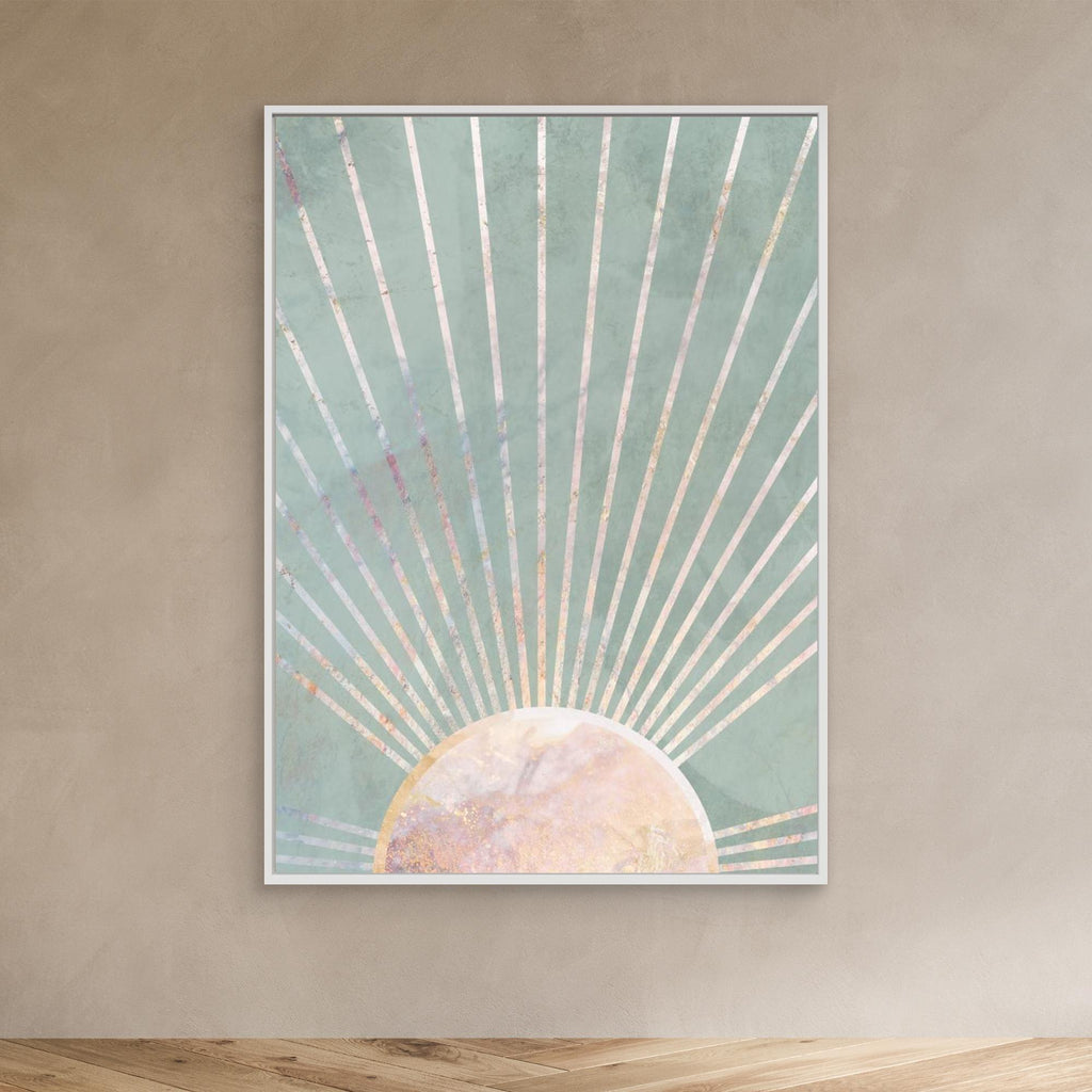 Sage Green Boho Sun 
