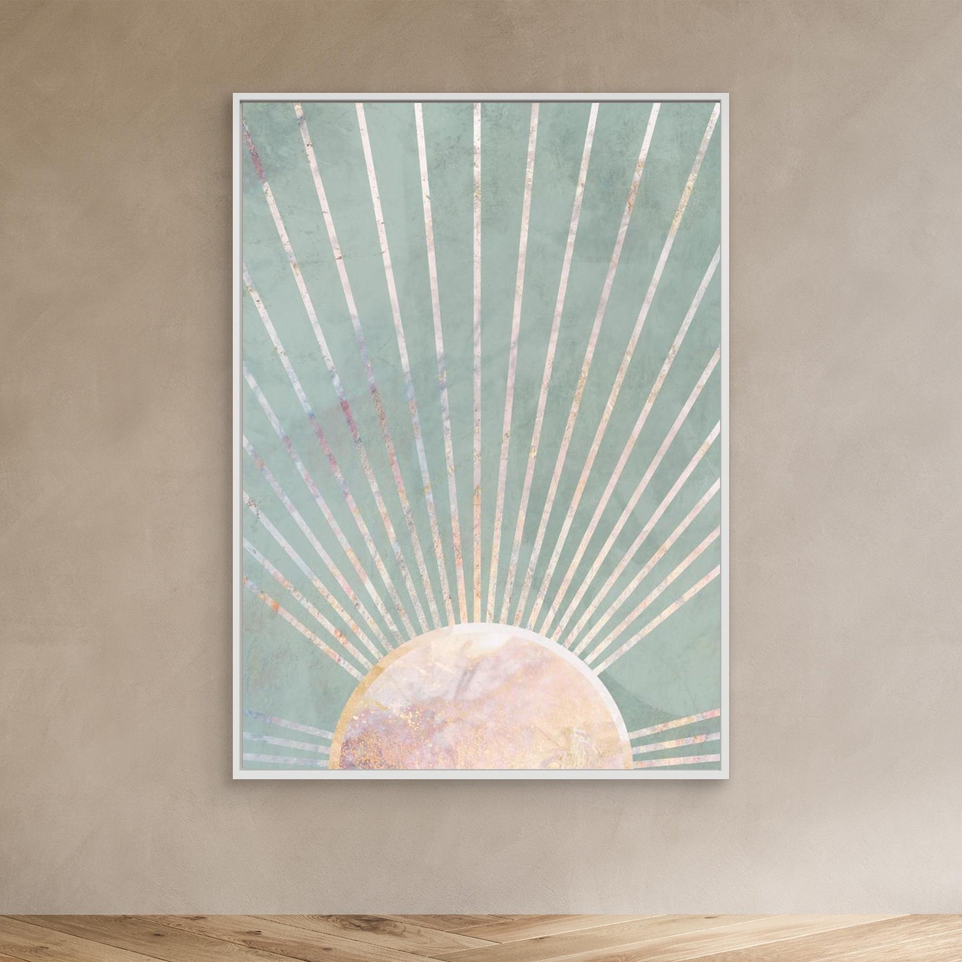 Sage Green Boho Sun 