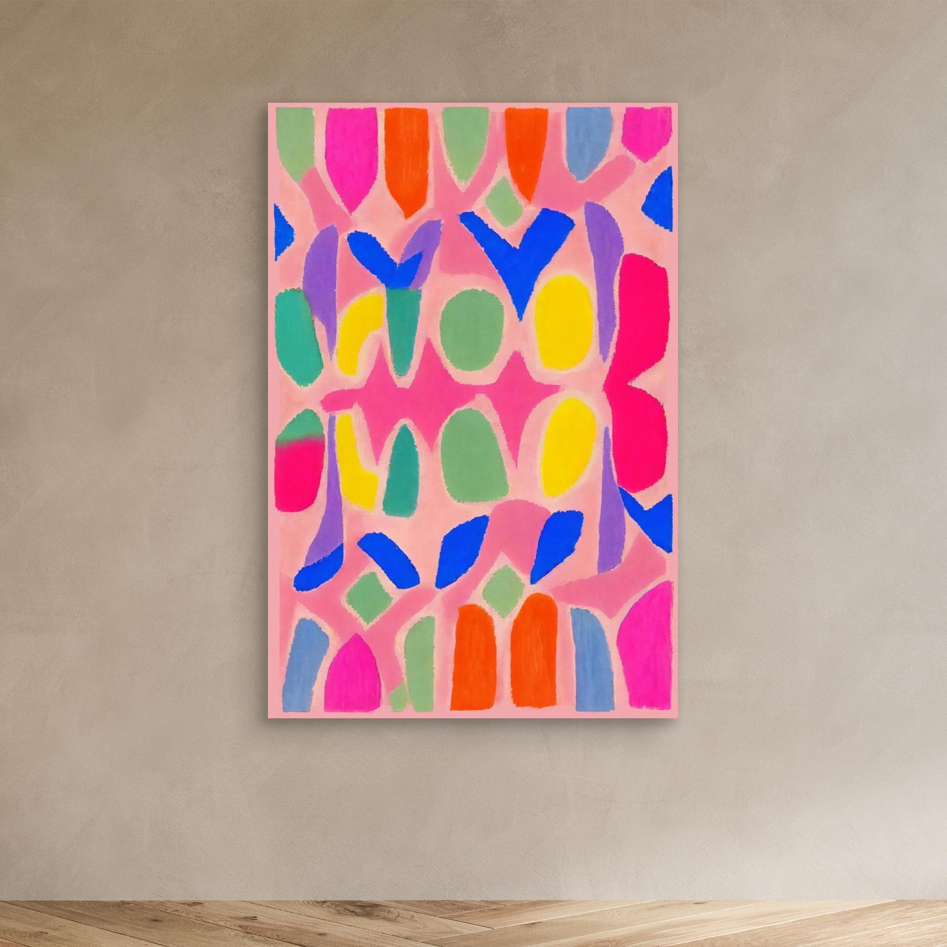 Pastel Neon Pattern 