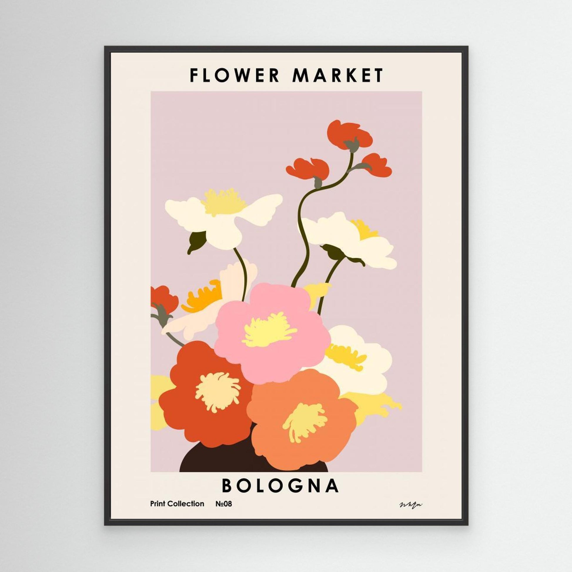 Flower Market. Bologna 