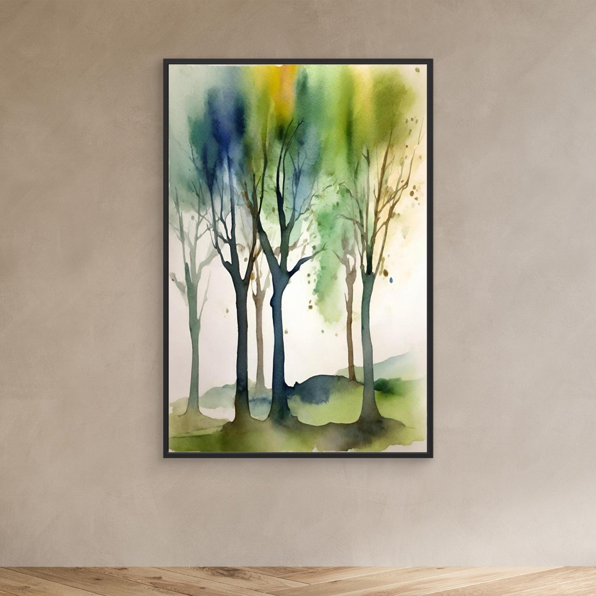 Watercolour Trees 1