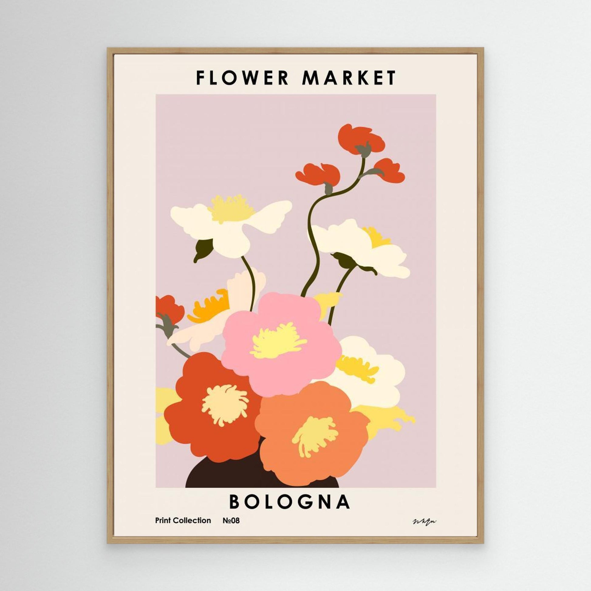 Flower Market. Bologna 