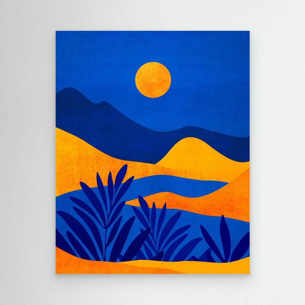 Moonrise Mountains 