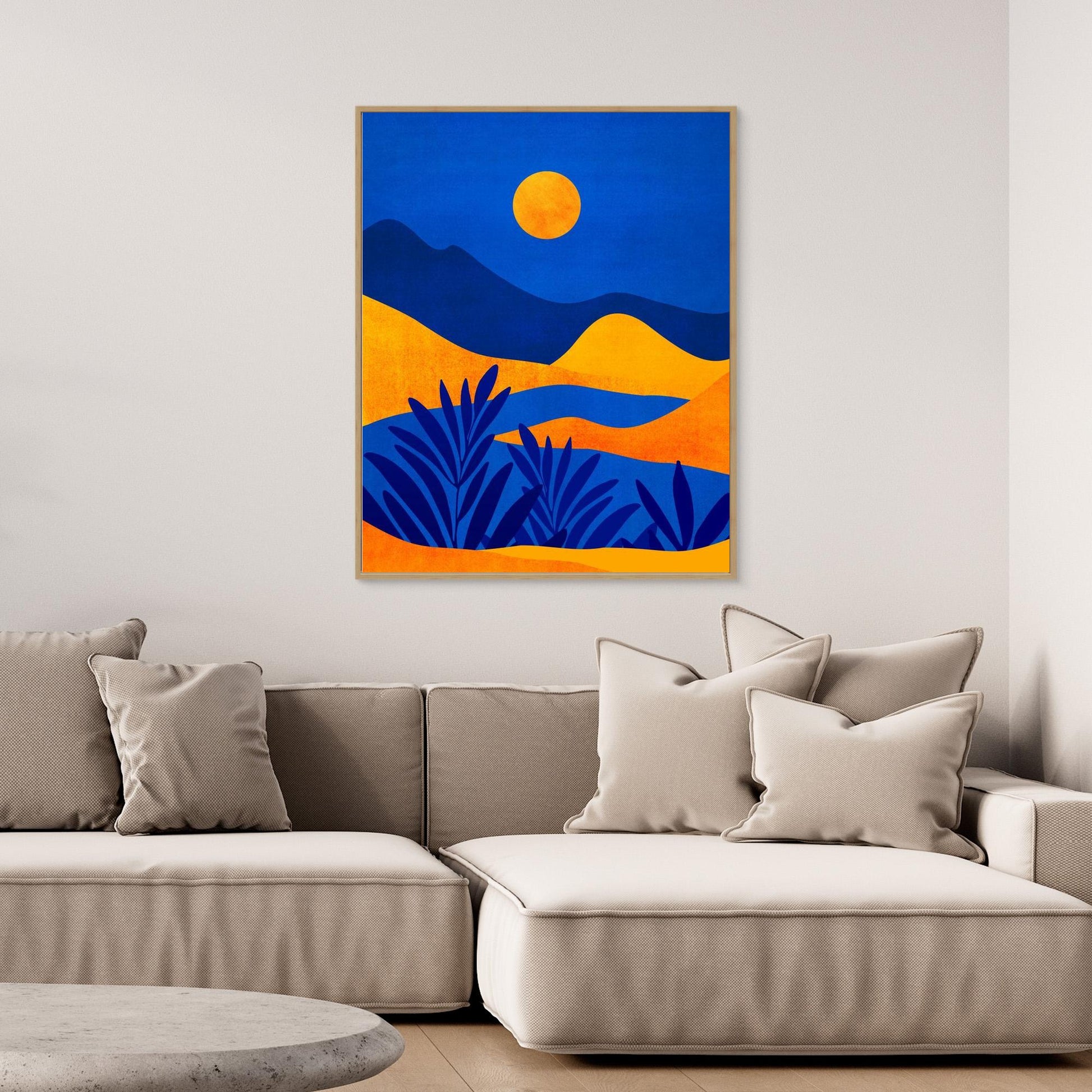 Moonrise Mountains 