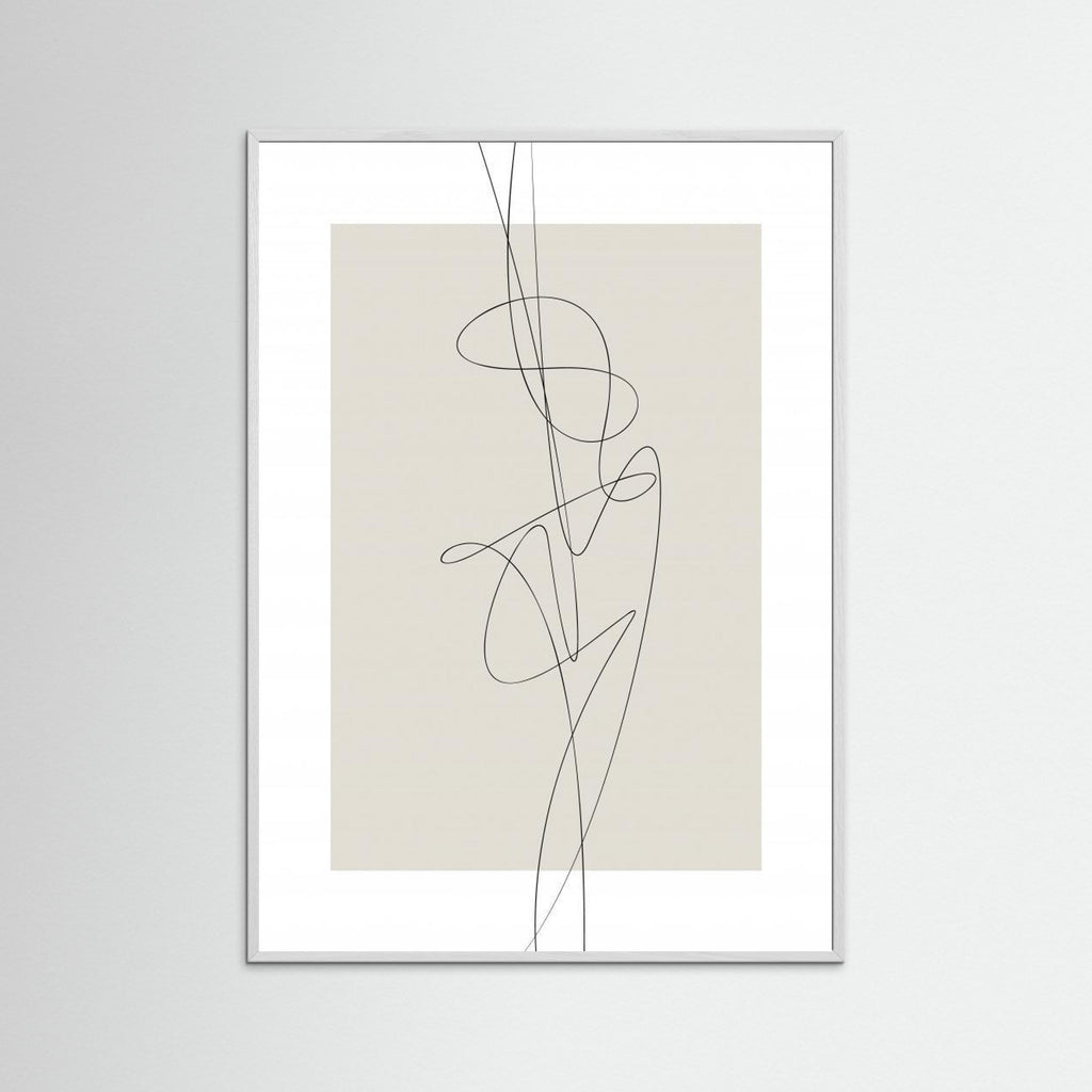 Beige Abstract 