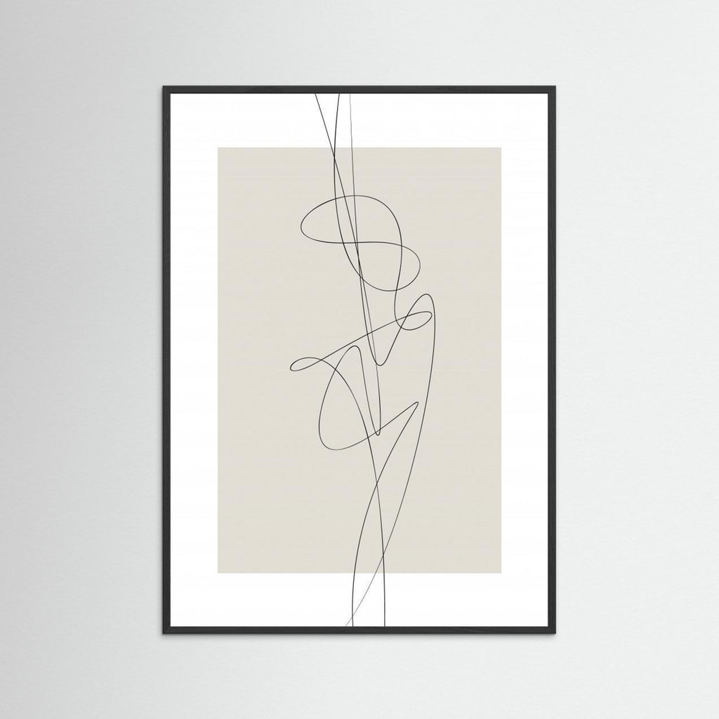 Beige Abstract 