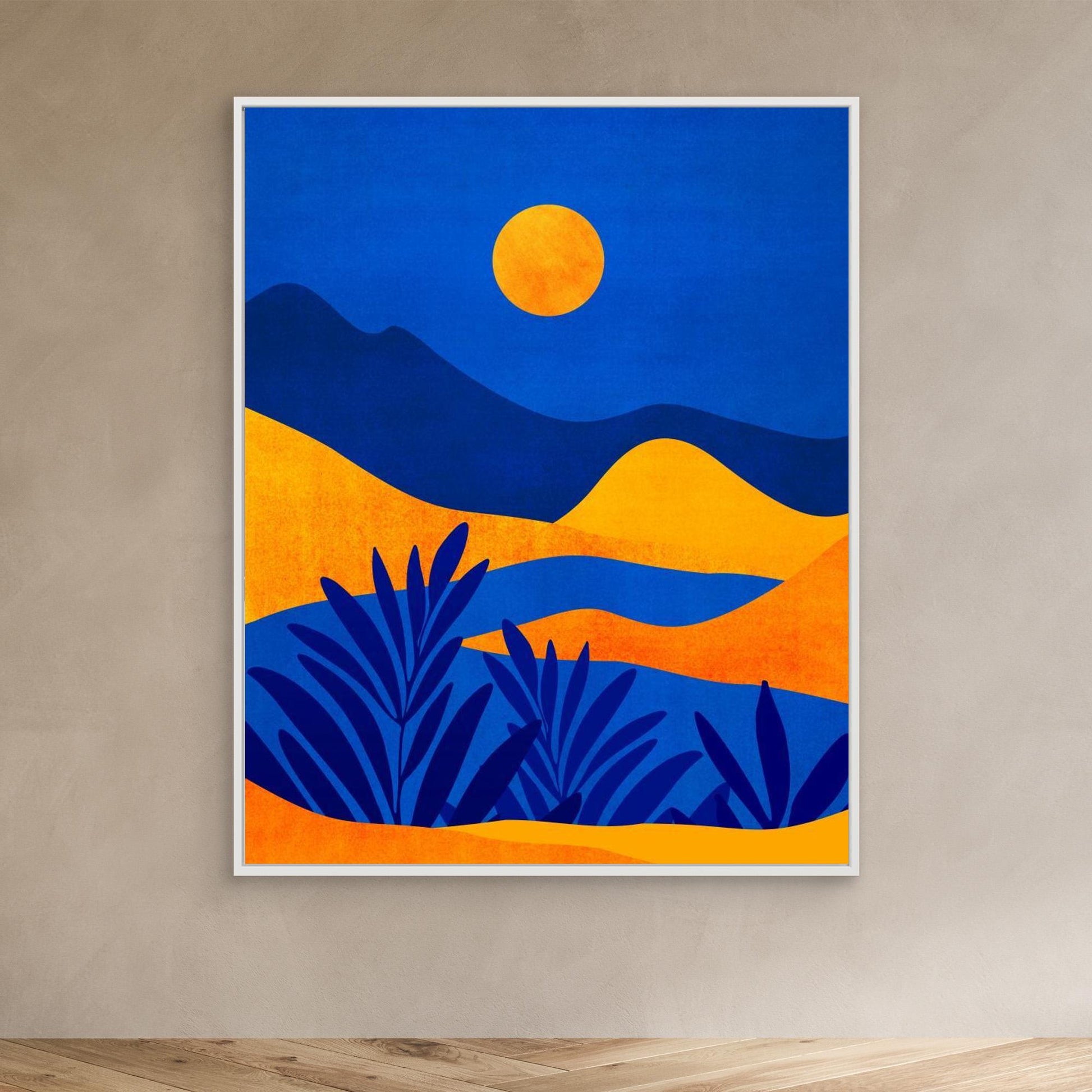 Moonrise Mountains 