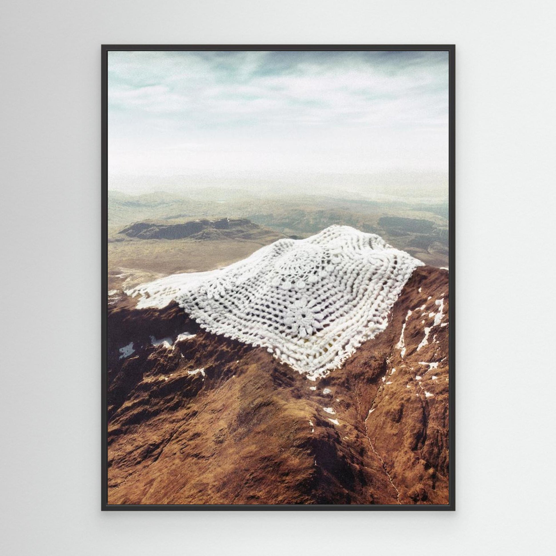 Doily Peaks - Snow Crochet