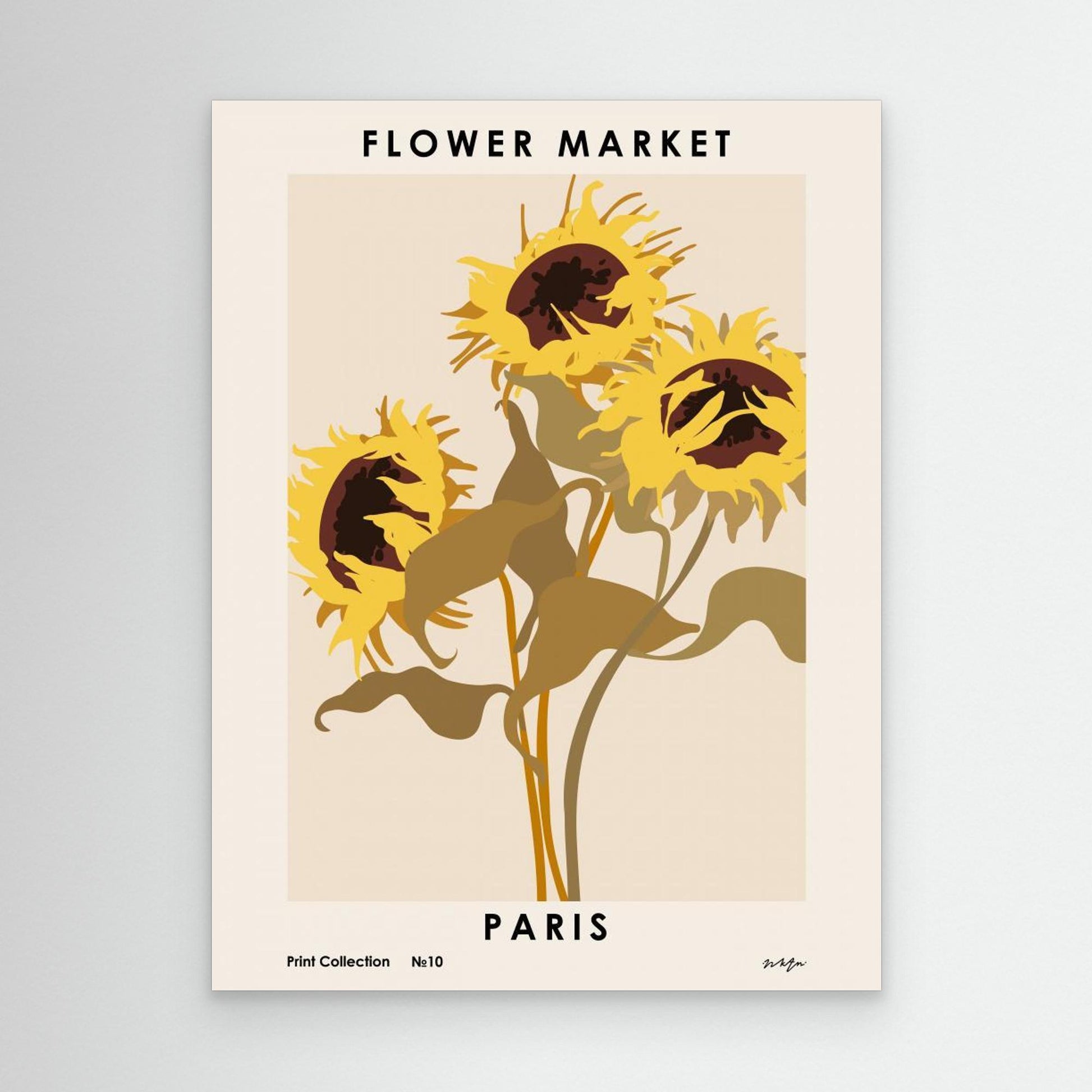 Flower Market. Paris