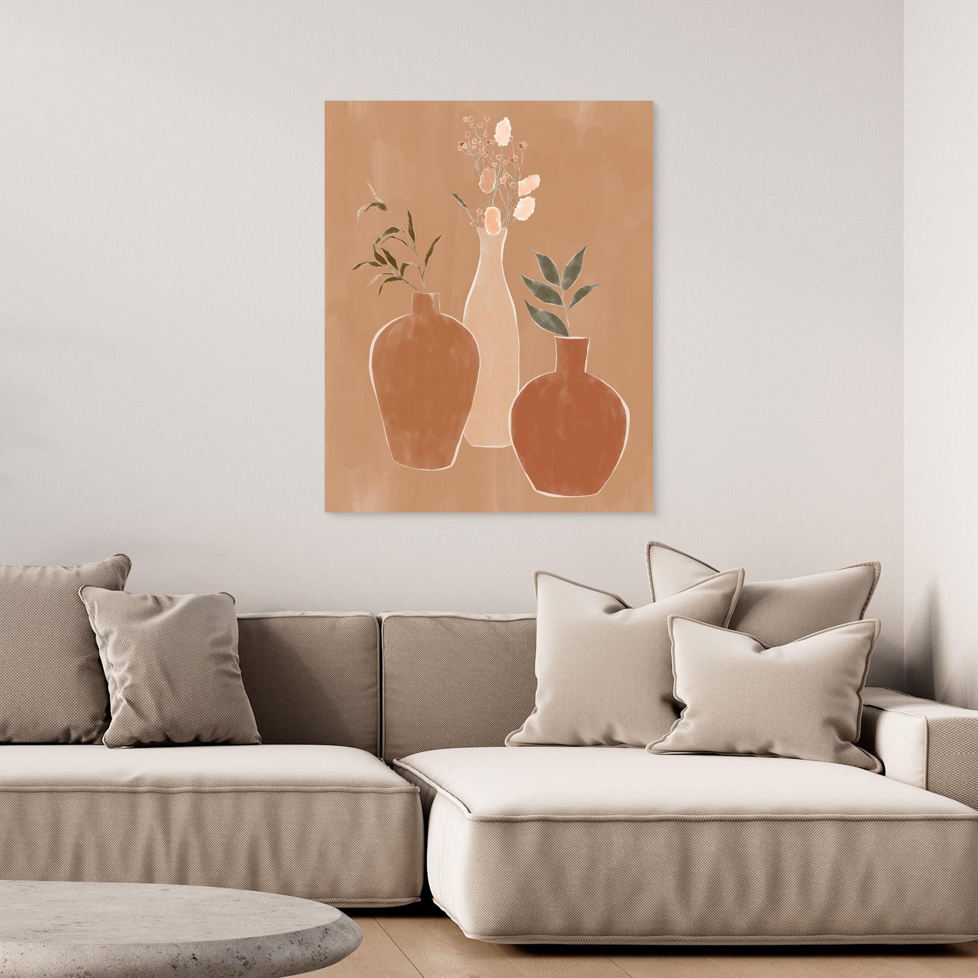 Set of Flower Vases 