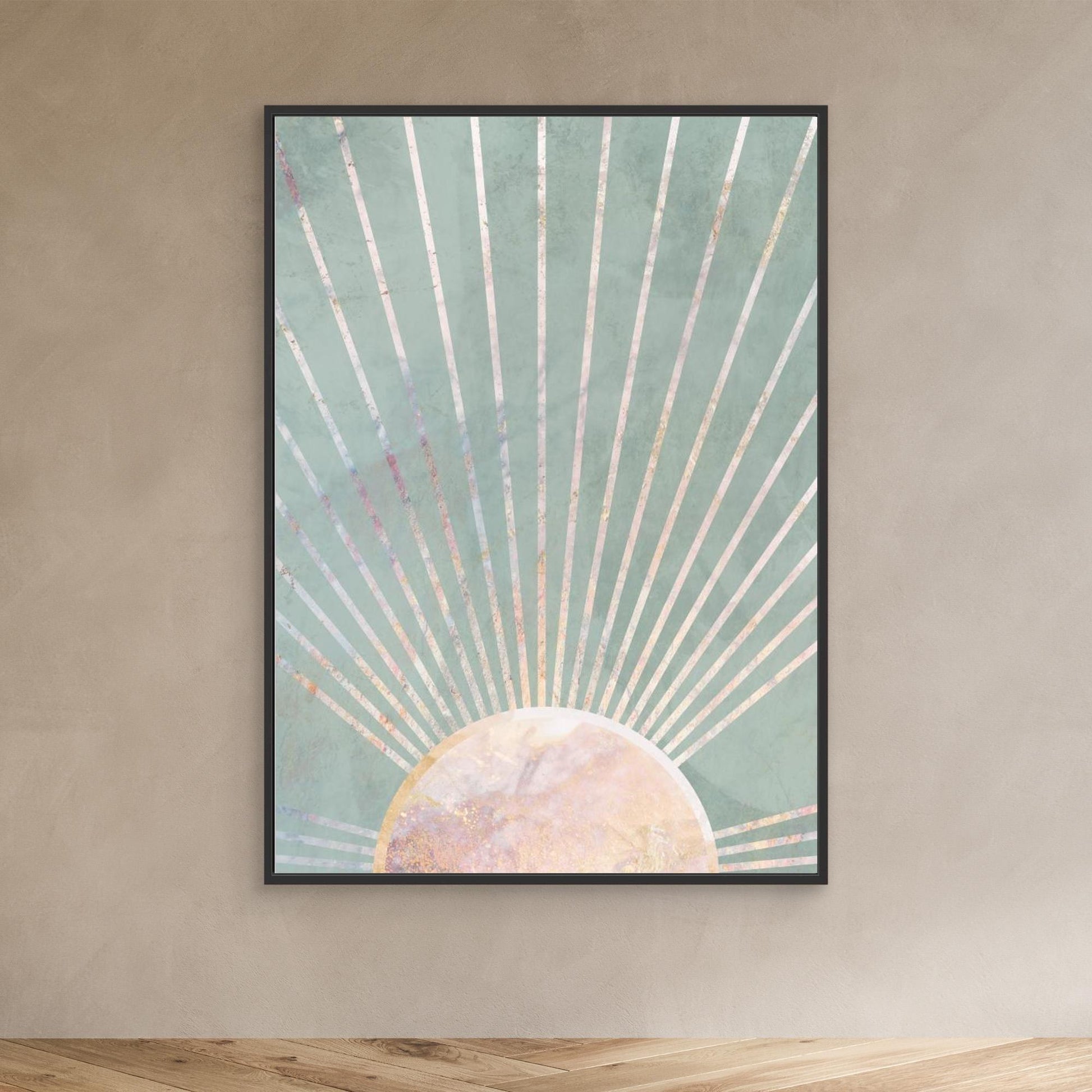 Sage Green Boho Sun 