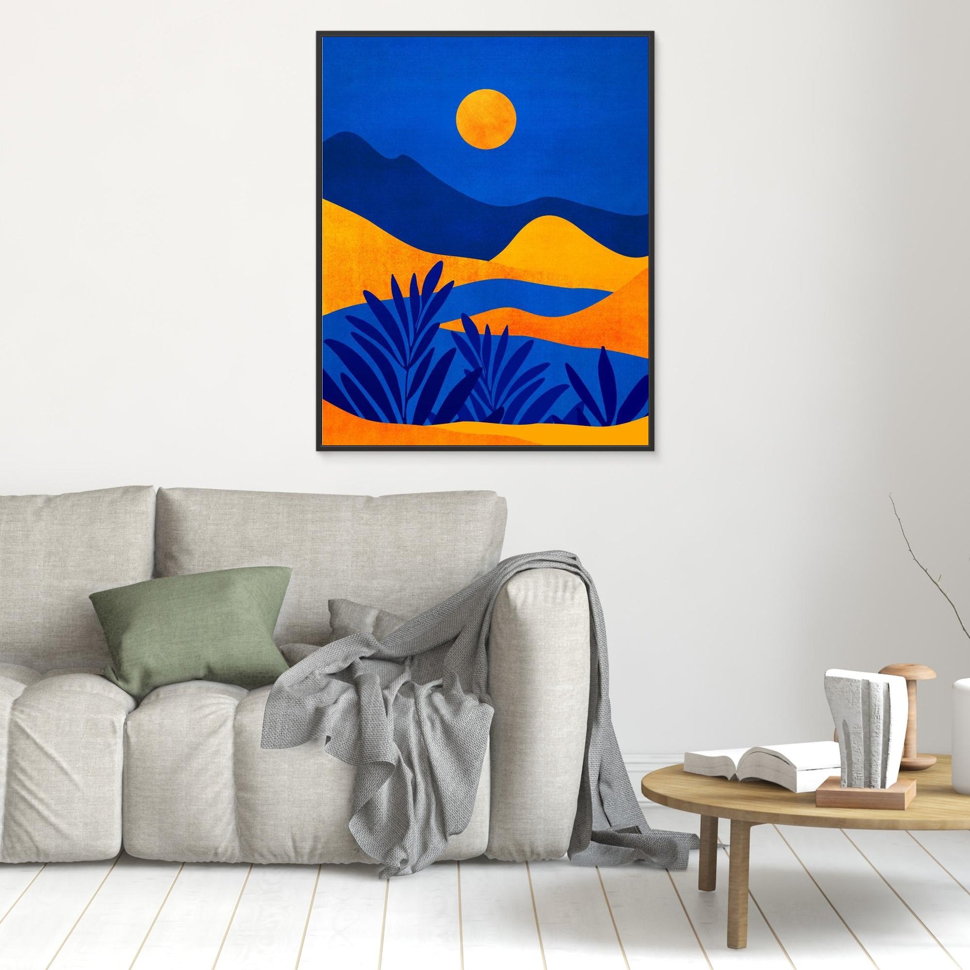 Moonrise Mountains 