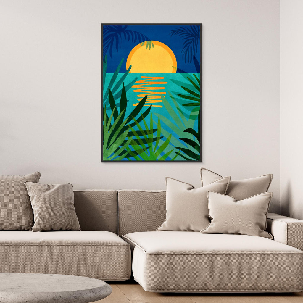 Moon Rise Landscape 