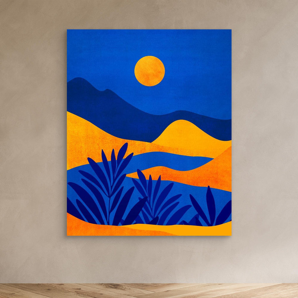 Moonrise Mountains 