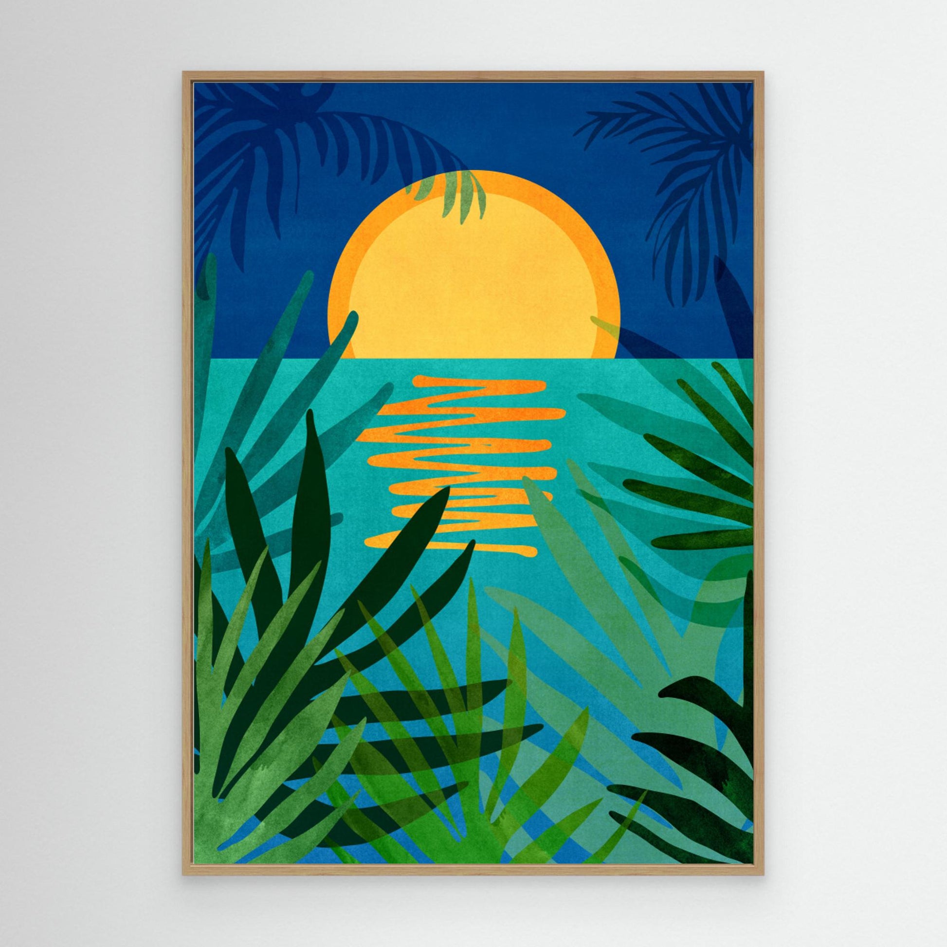 Moon Rise Landscape 