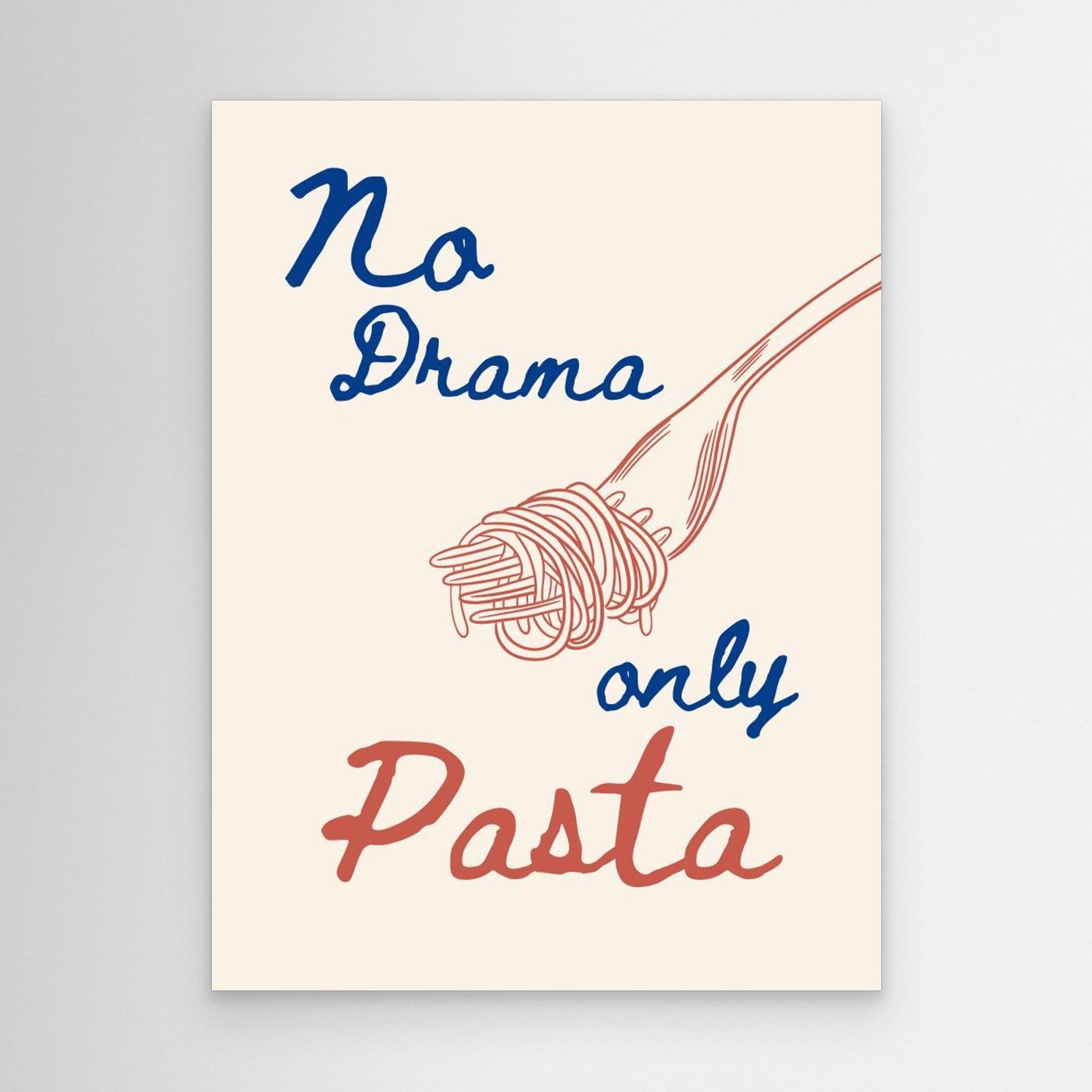 No drama only pasta 