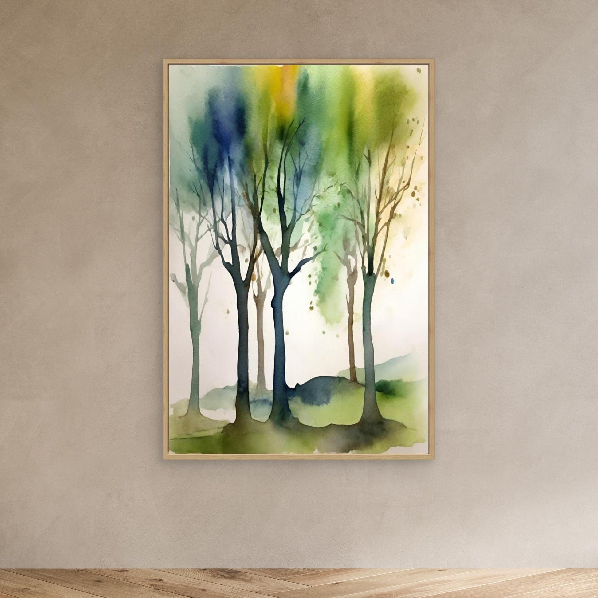 Watercolour Trees 1