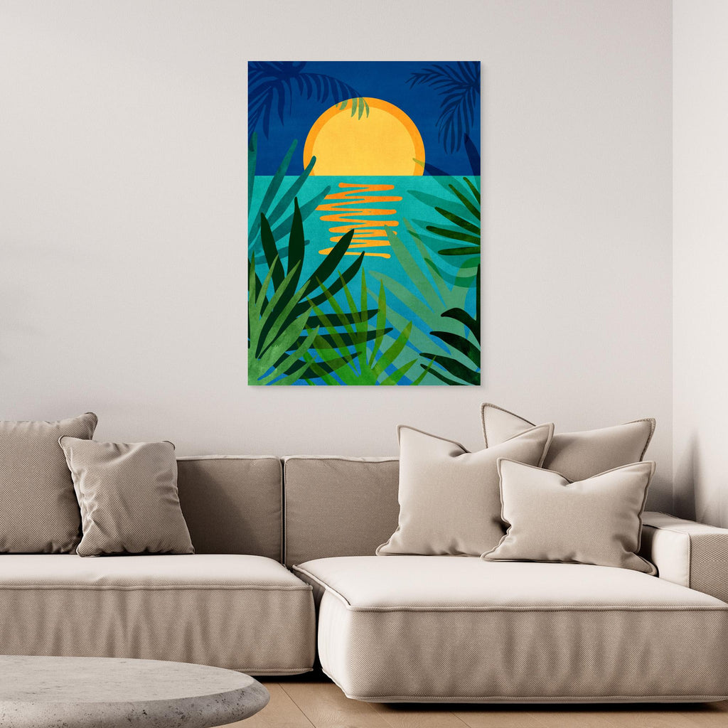 Moon Rise Landscape 