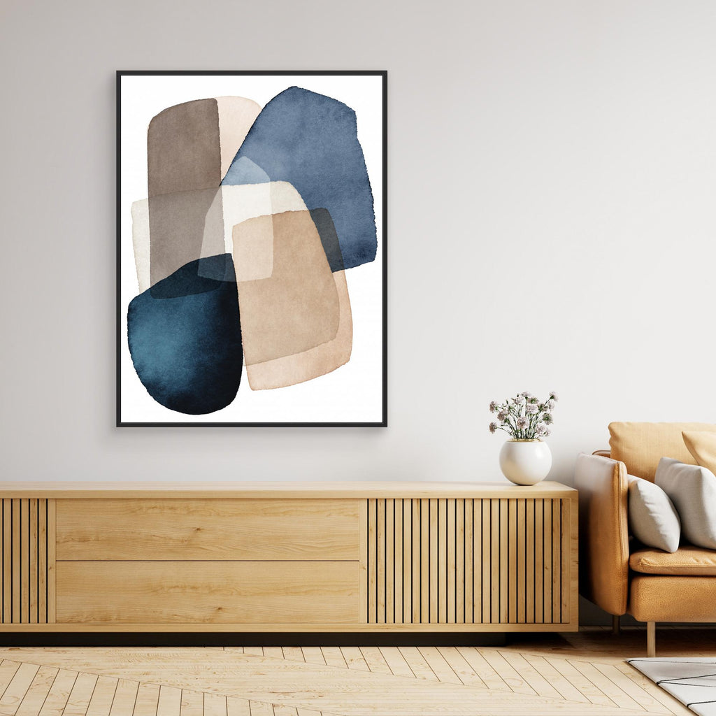Blue Brown Blocks 