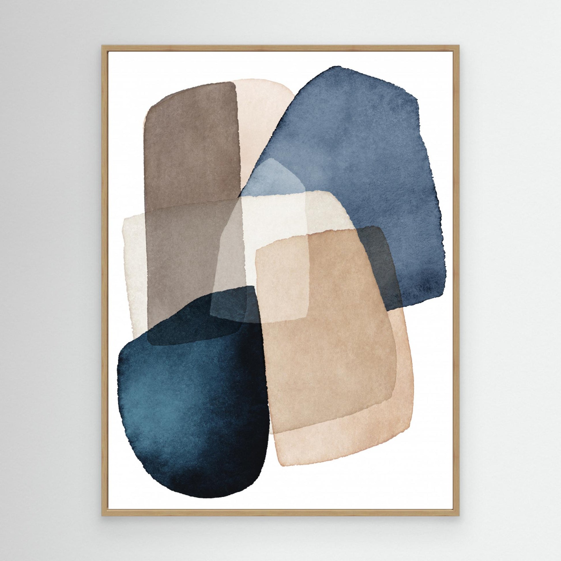 Blue Brown Blocks 