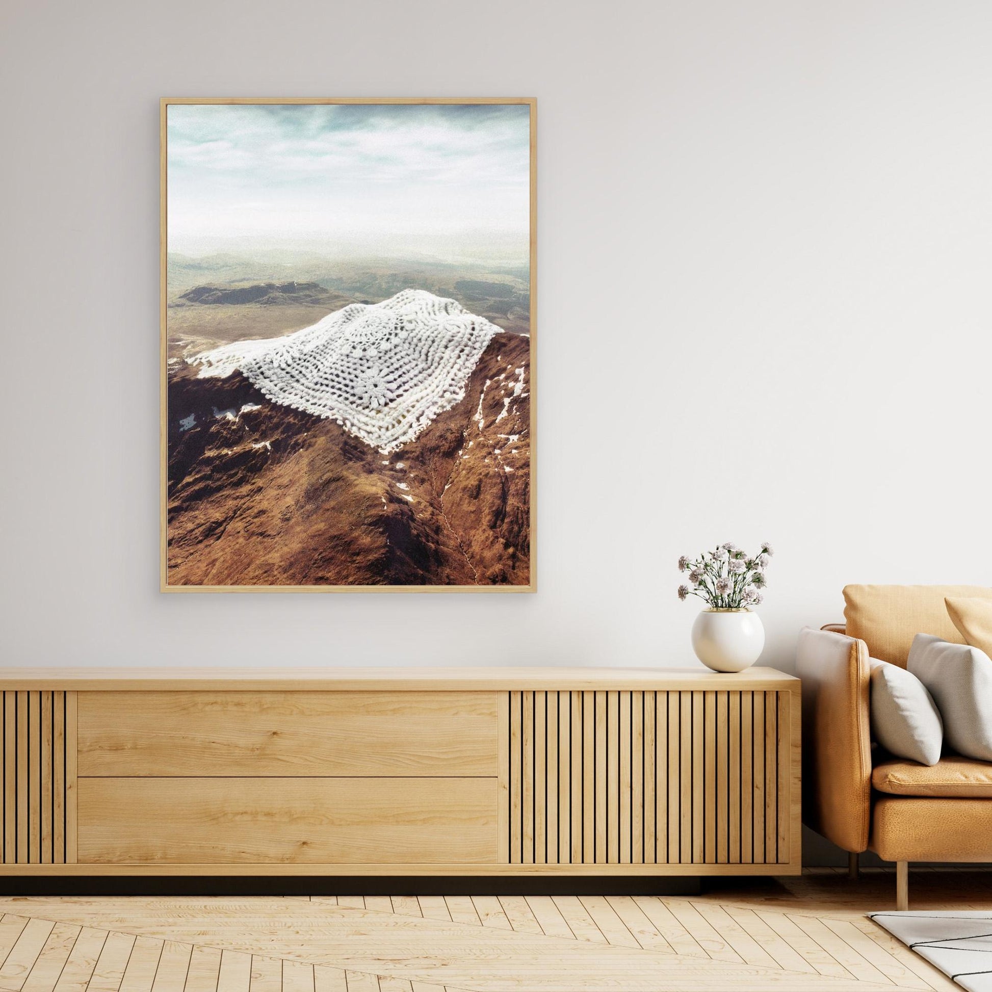 Doily Peaks - Snow Crochet