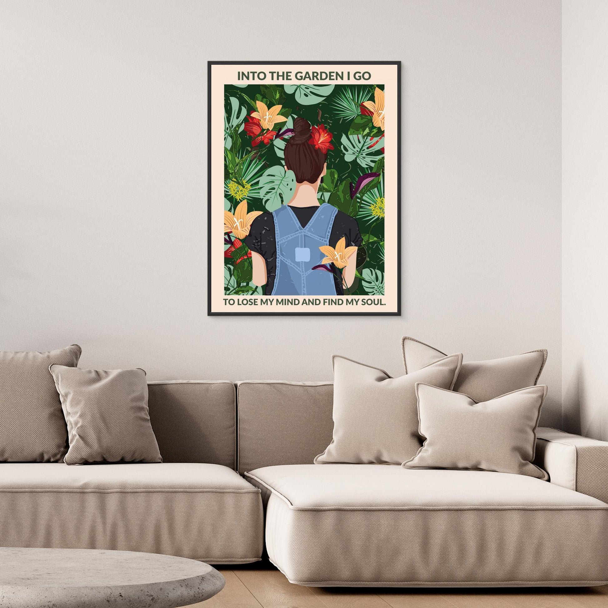 Into the Garden Standard Wall Art 
