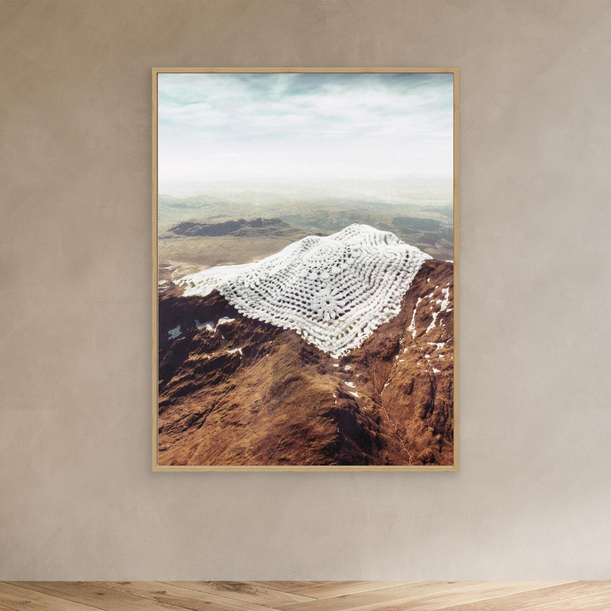 Doily Peaks - Snow Crochet
