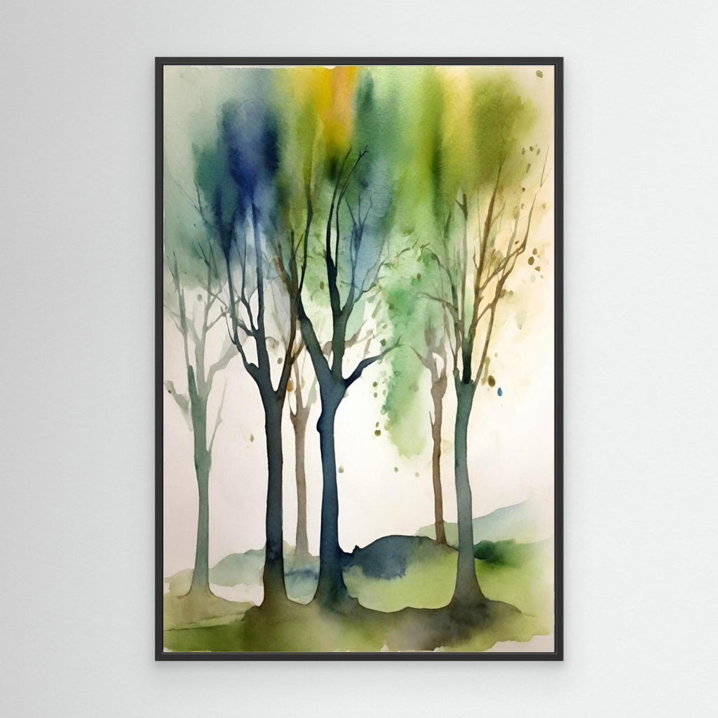 Watercolour Trees 1